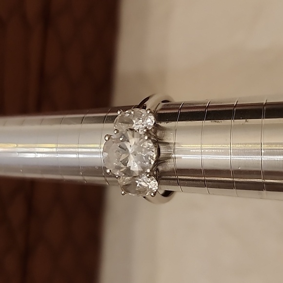 Diamonique Jewelry - DQ CZ 3 stone size 7 ring